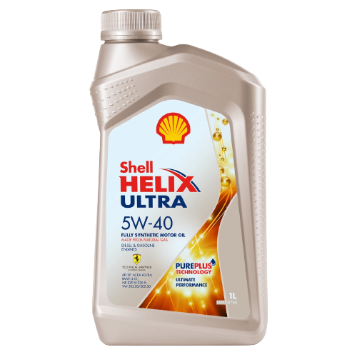 Моторное масло SHELL 5W40 HELIX ULTRA SP, 1л